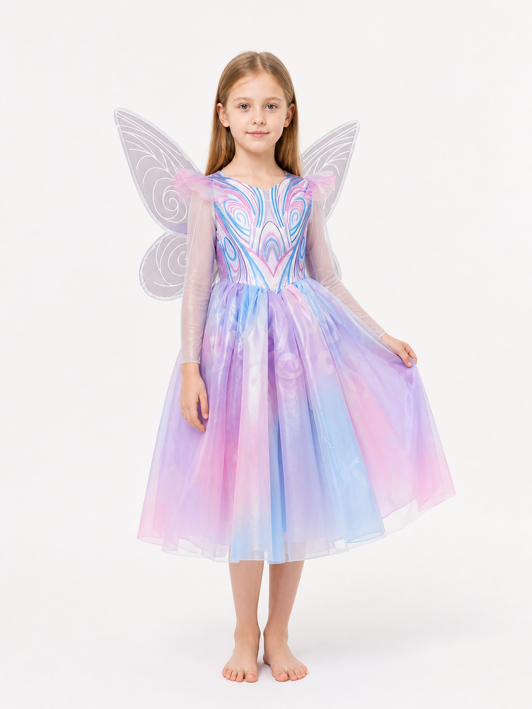 Princess Costume with Butterfly Wings Costumes detail