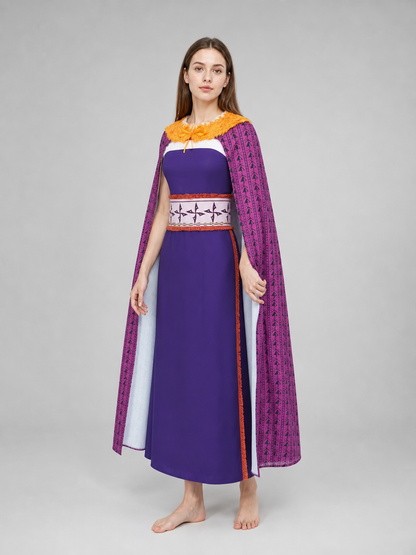 Matangi Cosplay Costume: Dress and Cape