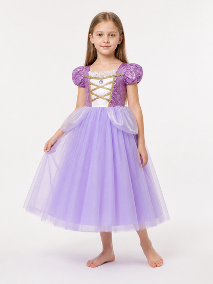 Light Purple Princess Carnival Costume for Cosplay Costumes detail