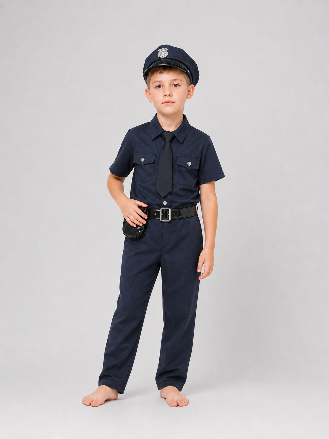 Police Costume for Role Play with Accessories
