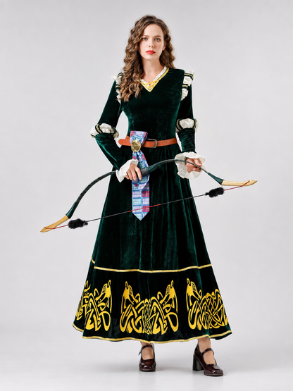 Medieval-Style Melinda Cosplay Dress
