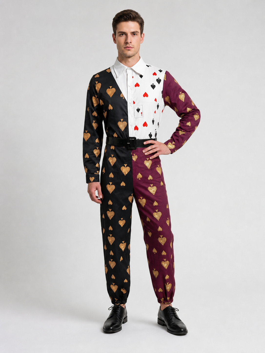 Alice Card-Themed Cosplay Costume for the Stage