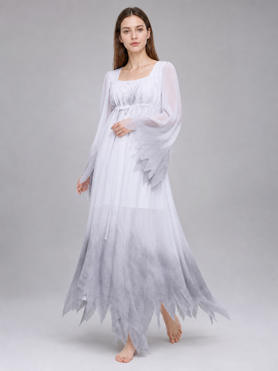 Halloween Cosplay Dress with Wide Sleeves