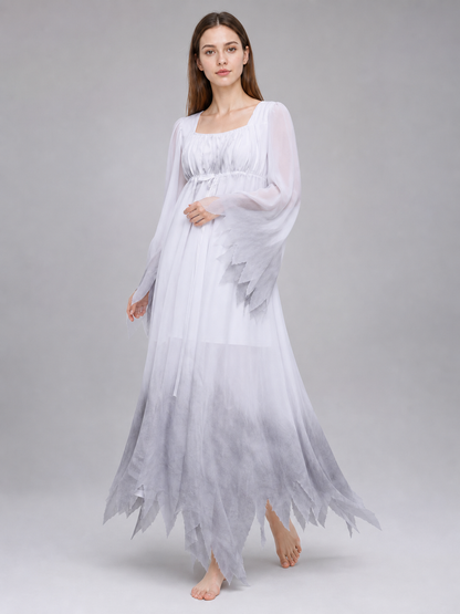 Halloween Cosplay Dress with Wide Sleeves