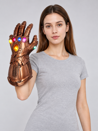 Light-Up Costume Glove Gauntlet Costumes detail