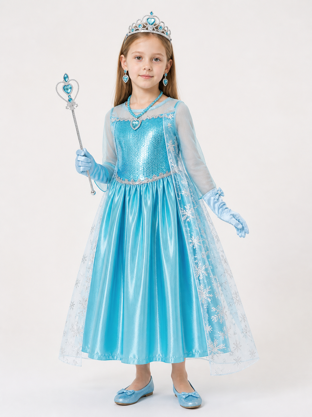 Snow Queen Costume for Halloween and Cosplay