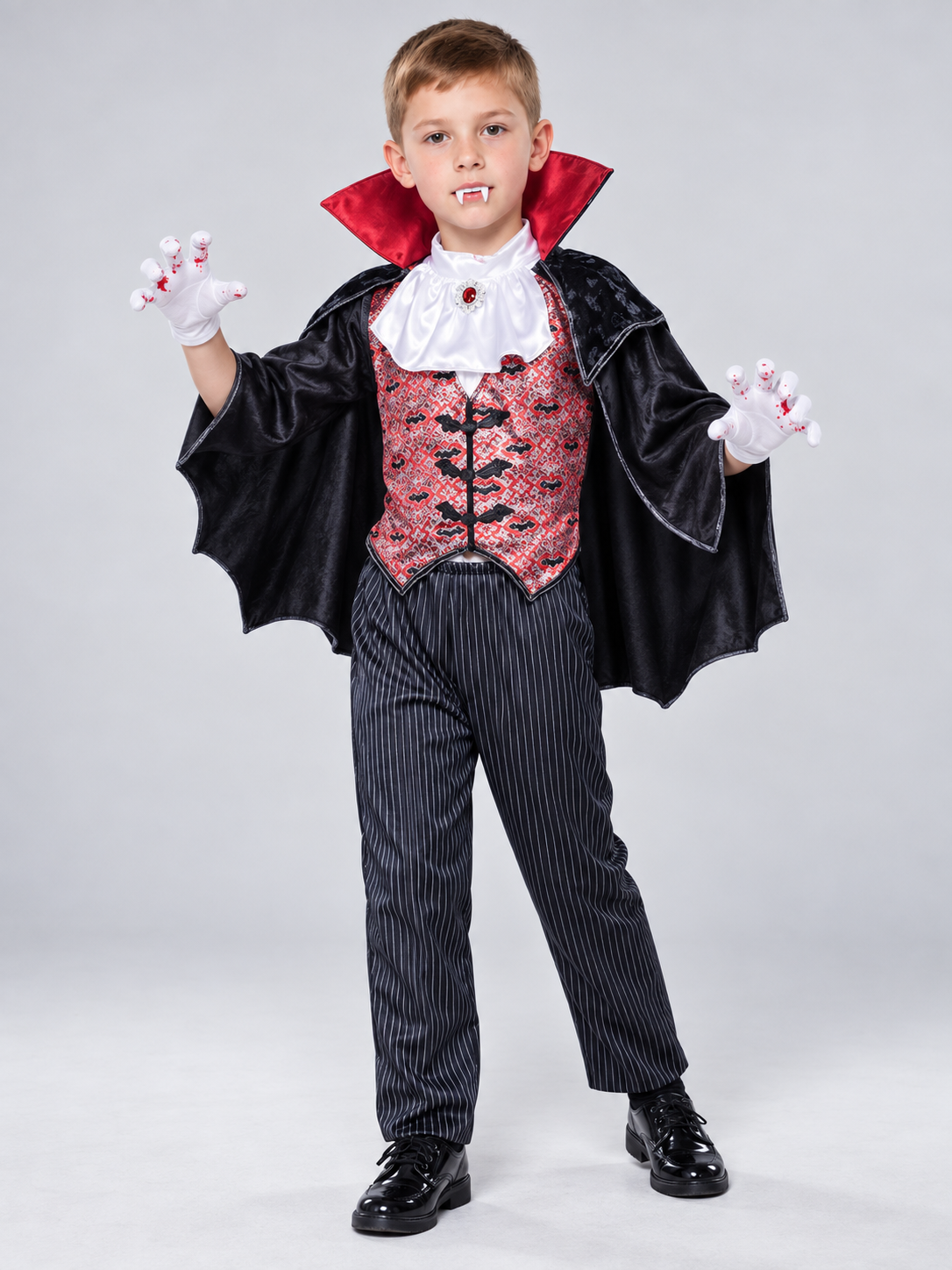 Children’s Vampire Costume with Cape product detail