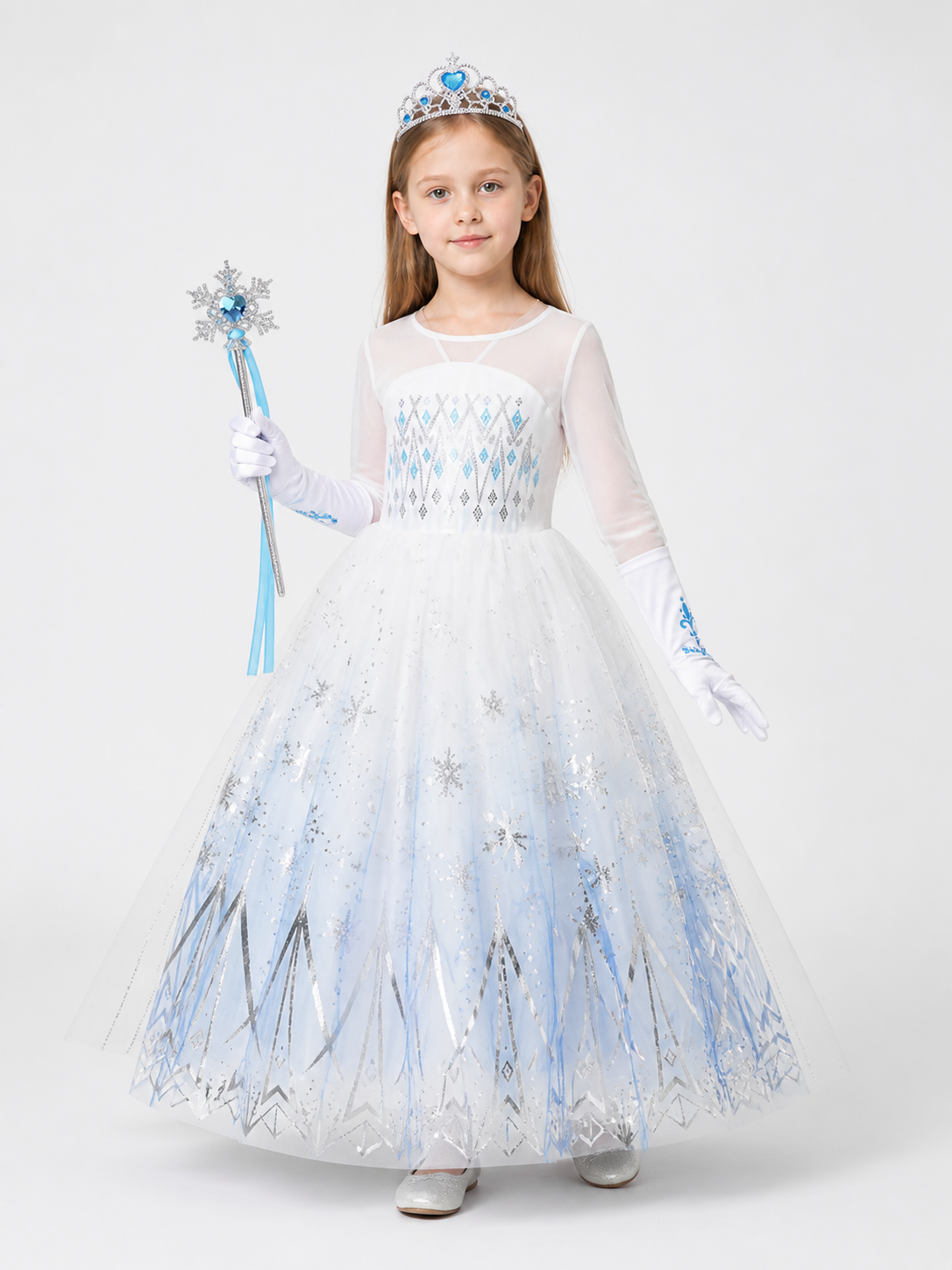 Snow Queen Costume for Halloween and Cosplay