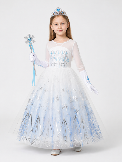Snow Queen Costume for Halloween and Cosplay