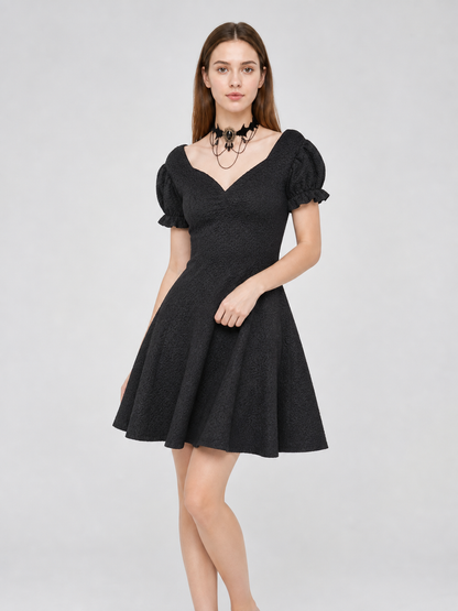 Layered gothic choker necklace with pendant