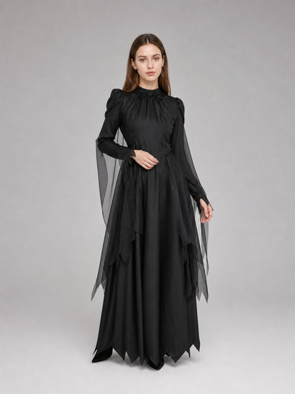 Gothic hooded costume for Halloween and parties