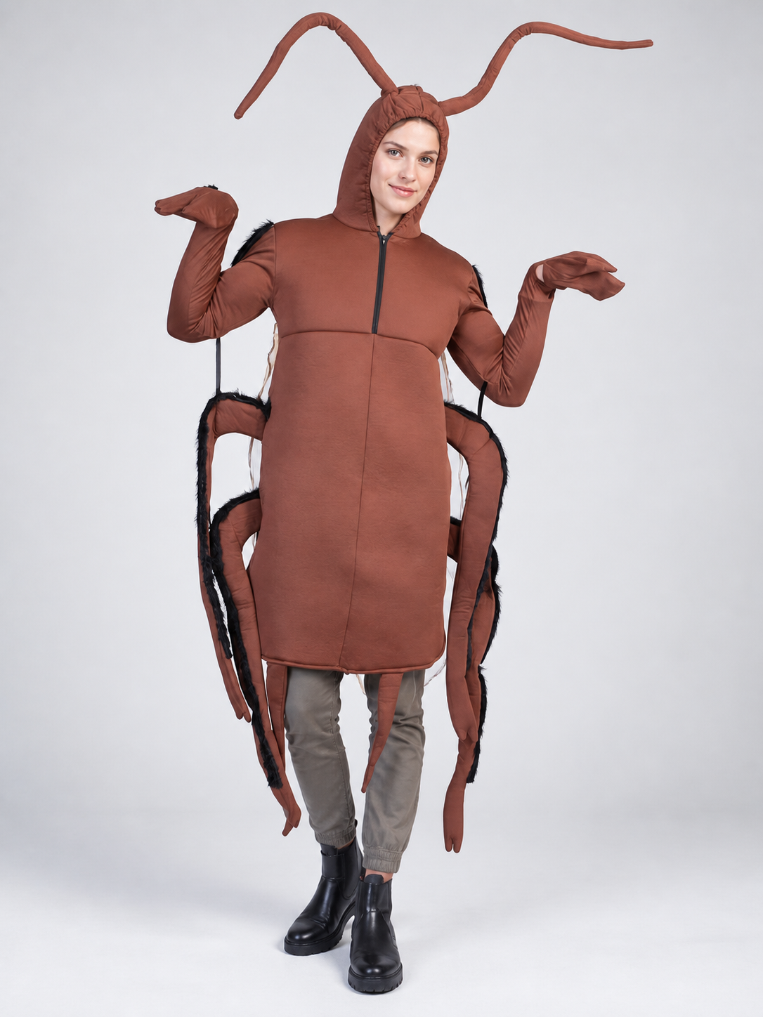 Insect Costume with Hood and Antennae