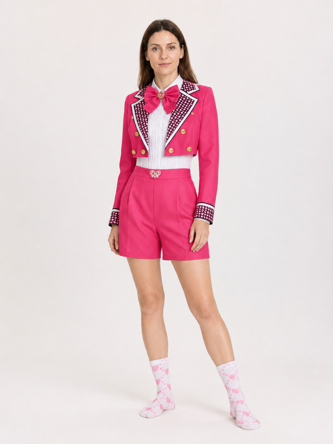 Descendants Cosplay Costume with Pants for Halloween Costumes detail