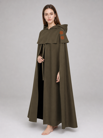 Medieval Hooded Elf Cloak for Cosplay
