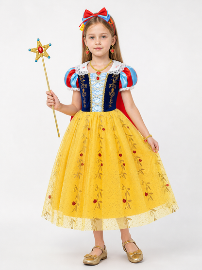 Halloween Princess Costume with Cape