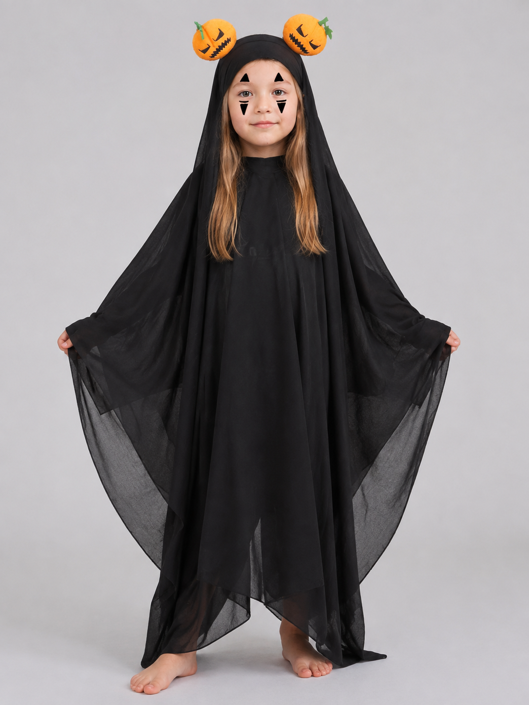 Ghost Costume with Cape and Headband Costume Capes detail