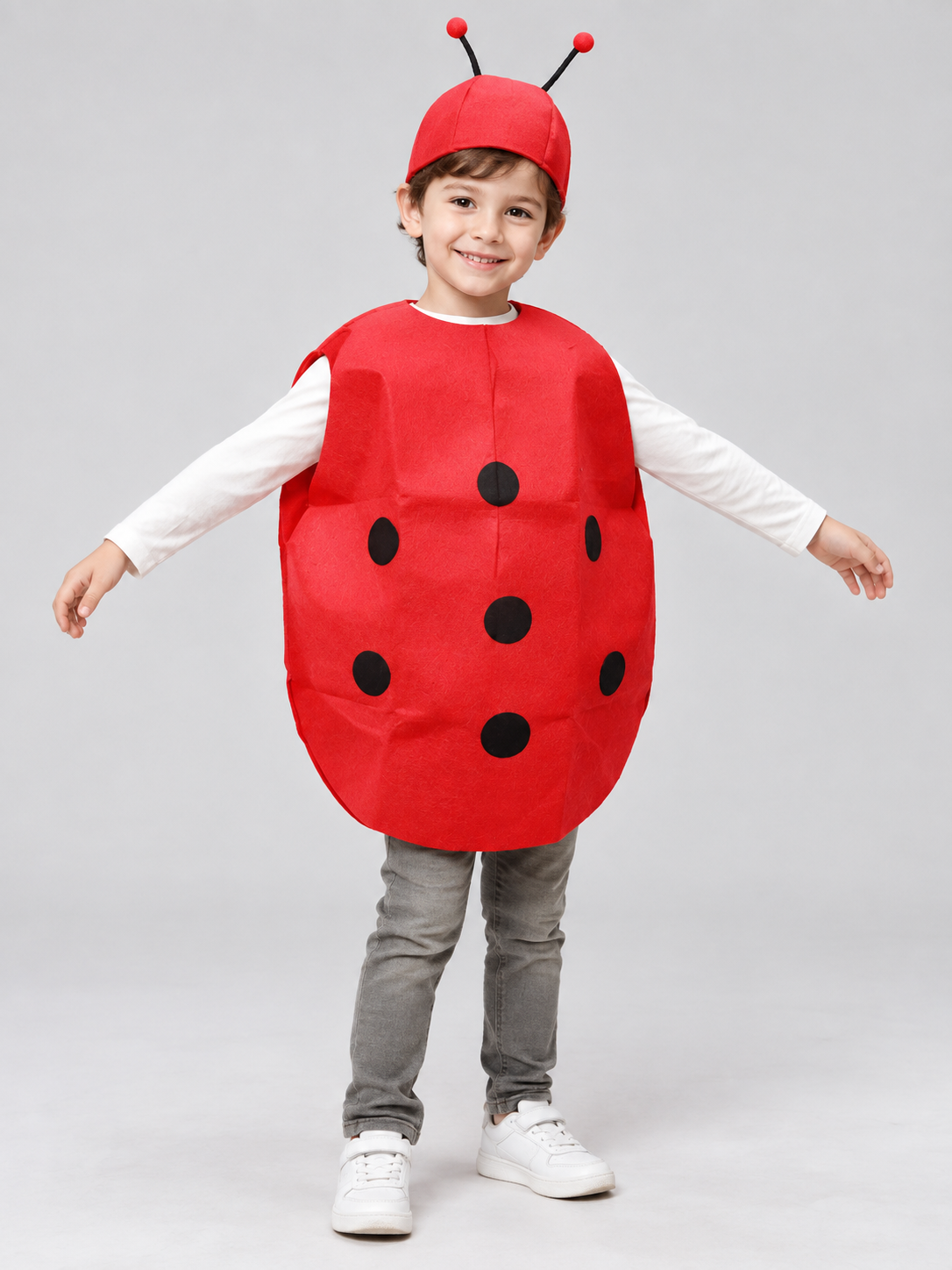 Kids' Ladybug Carnival Costume with Headpiece