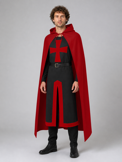 Templar Costume with Red Cross Costumes detail