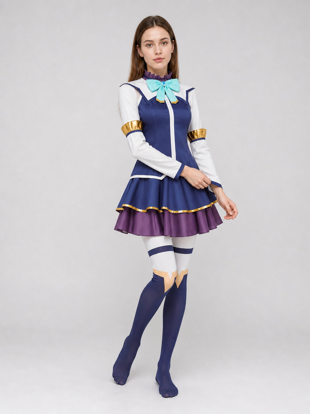 Star Wars-inspired cosplay costume with accessories
