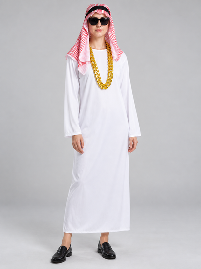 Arabic-Style Carnival Costume with Chain Costumes detail