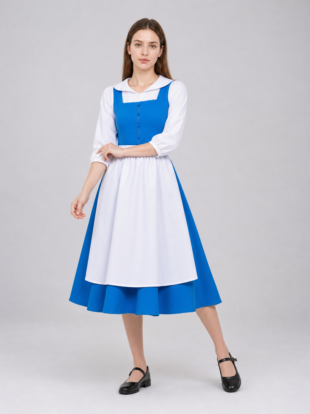Maid cosplay dress with apron