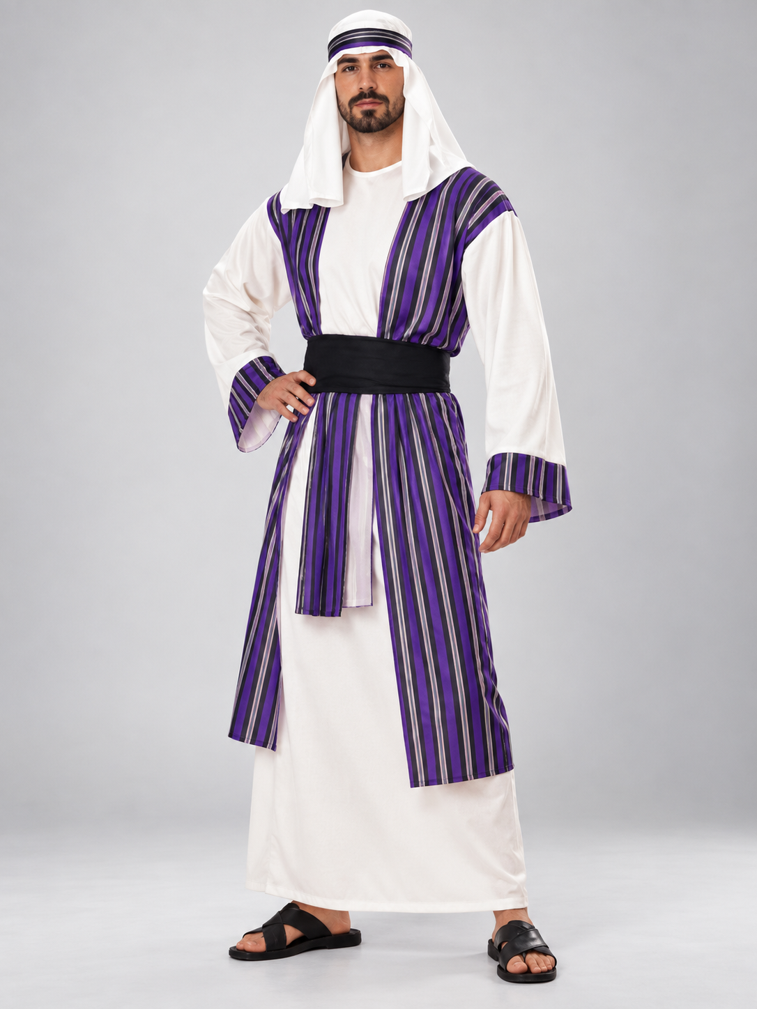 Arabian Carnival Costume with Robe and Headpiece
