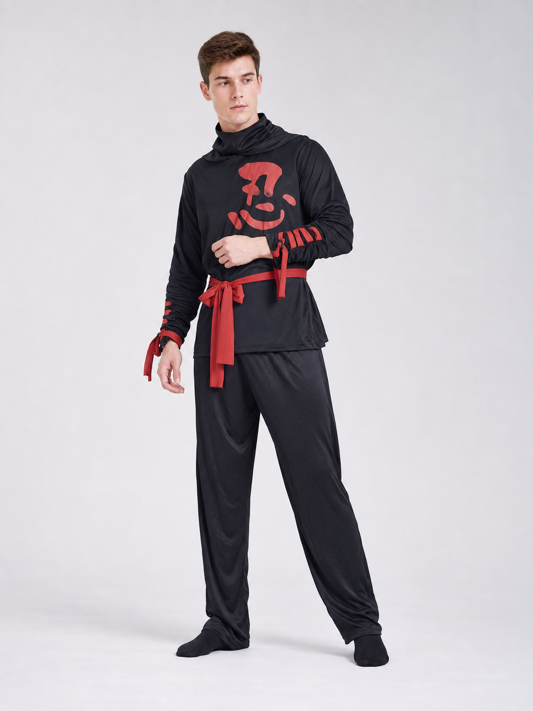 Black Ninja Costume for Cosplay and Halloween