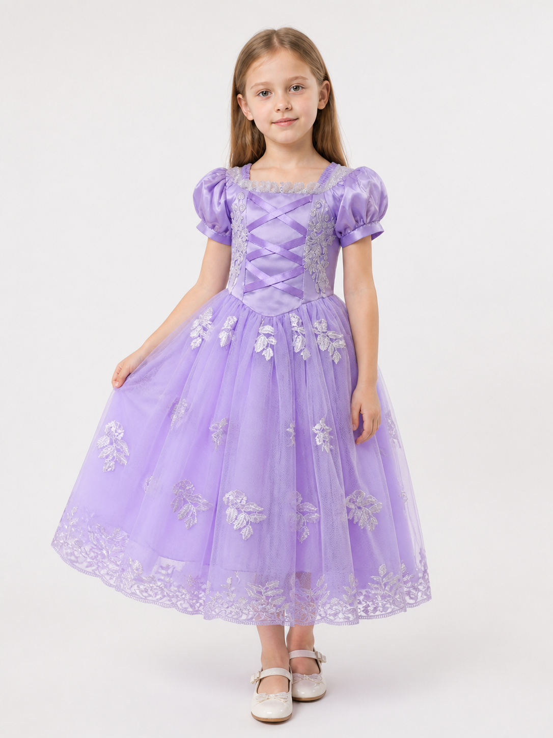 Purple Carnival Dress for Halloween and Cosplay