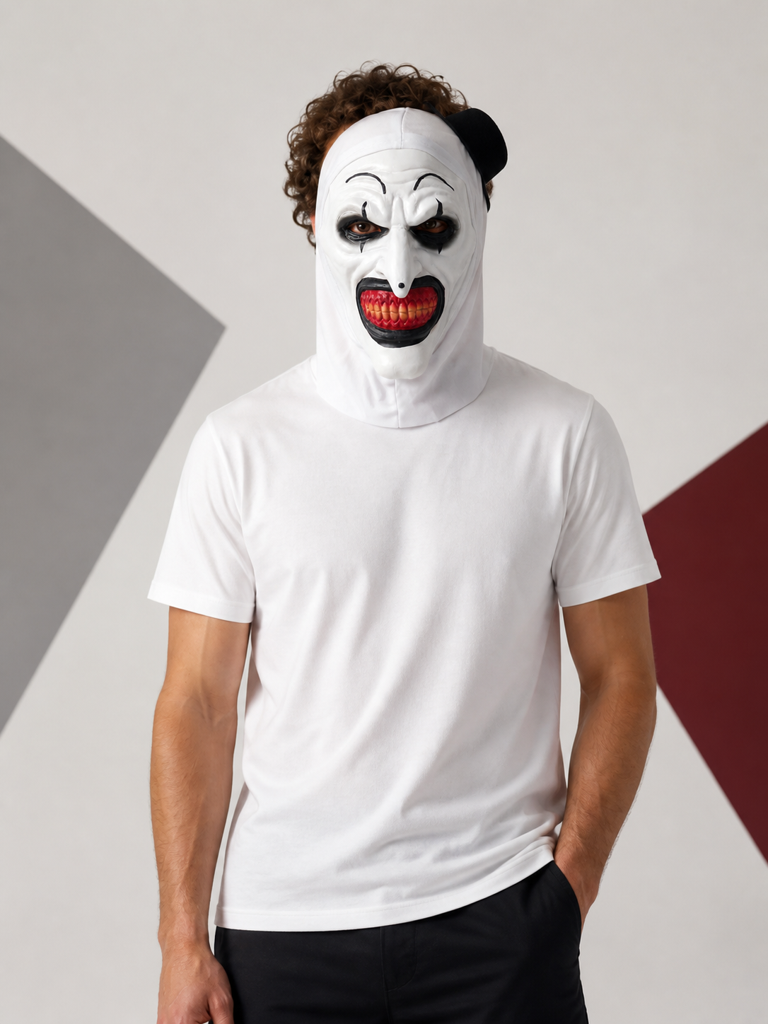 Halloween Mask, Scary Clown for Cosplay Costume Masks detail