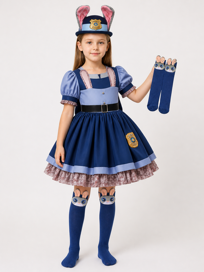 Halloween Police Rabbit Costume Costumes detail