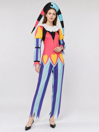 Fizzarolli Clown Cosplay Costume with Hat