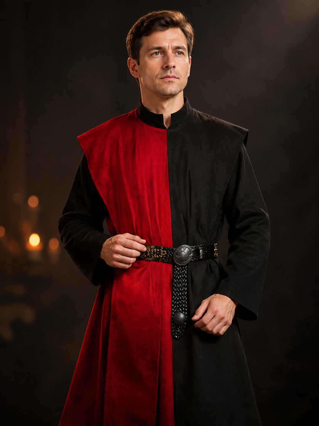 Medieval Renaissance-Style Tabard for Cosplay Costumes detail