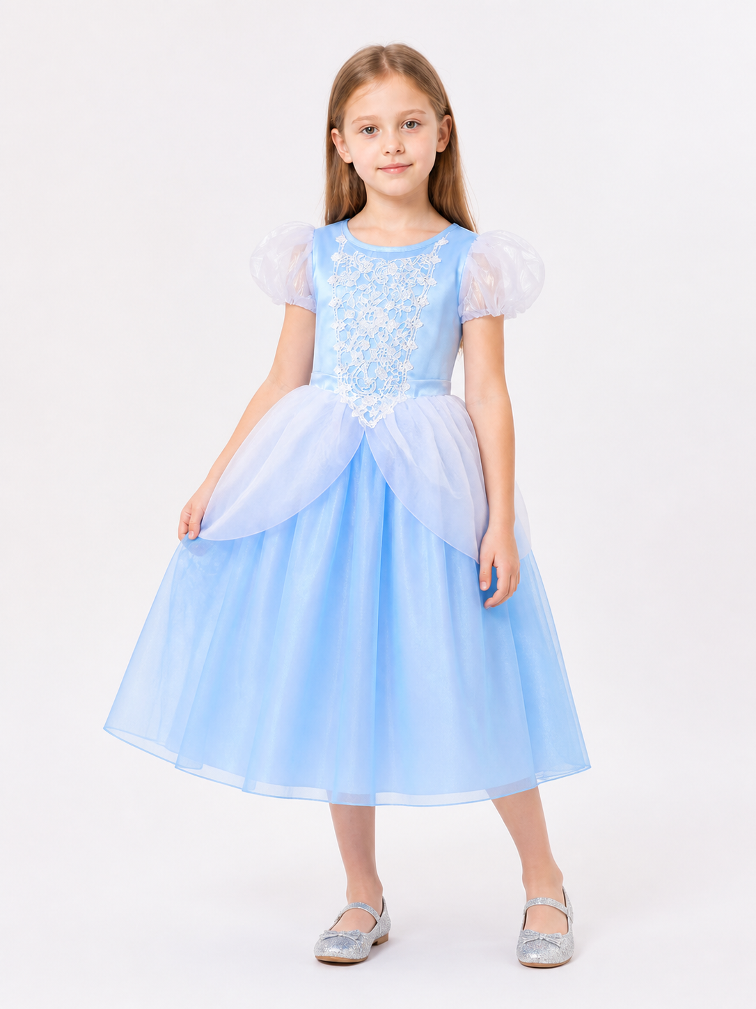 Blue Princess Costume for Halloween Costumes detail