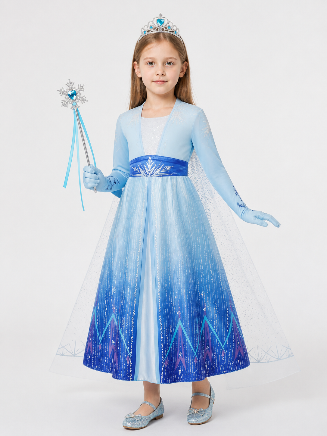 Halloween Snow Princess Costume
