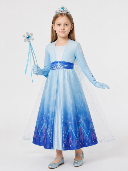 Halloween Snow Princess Costume