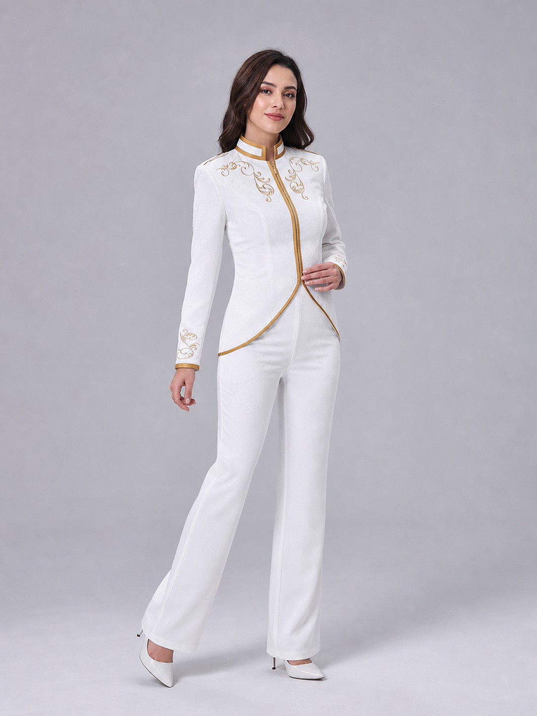 Embroidered jacket for cosplay and themed events