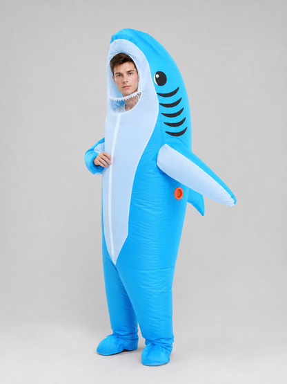 Inflatable Costume: Unicorn, Shark, or Alien