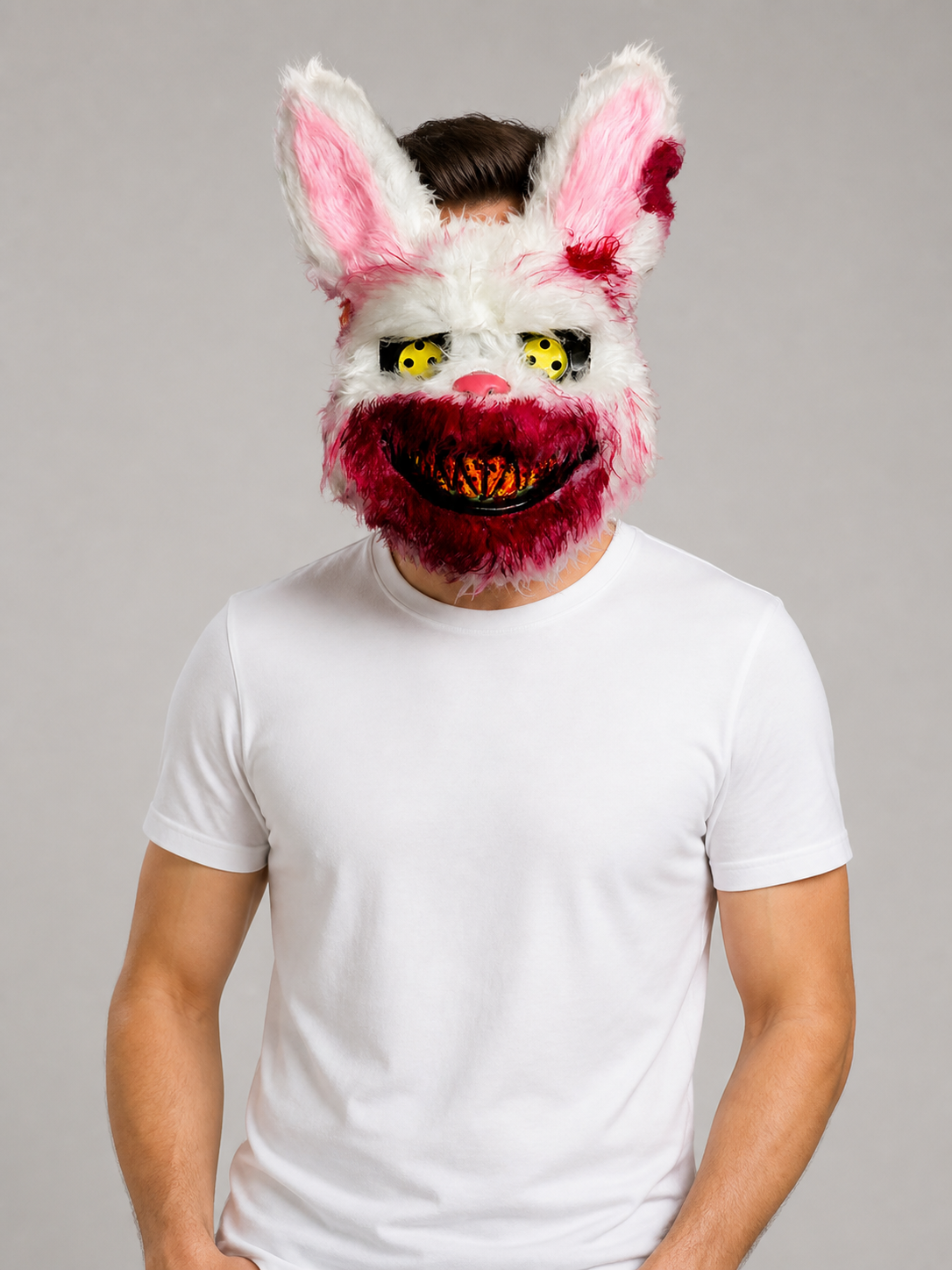 Halloween Bloody Rabbit Carnival Headpiece Costume Headwear detail