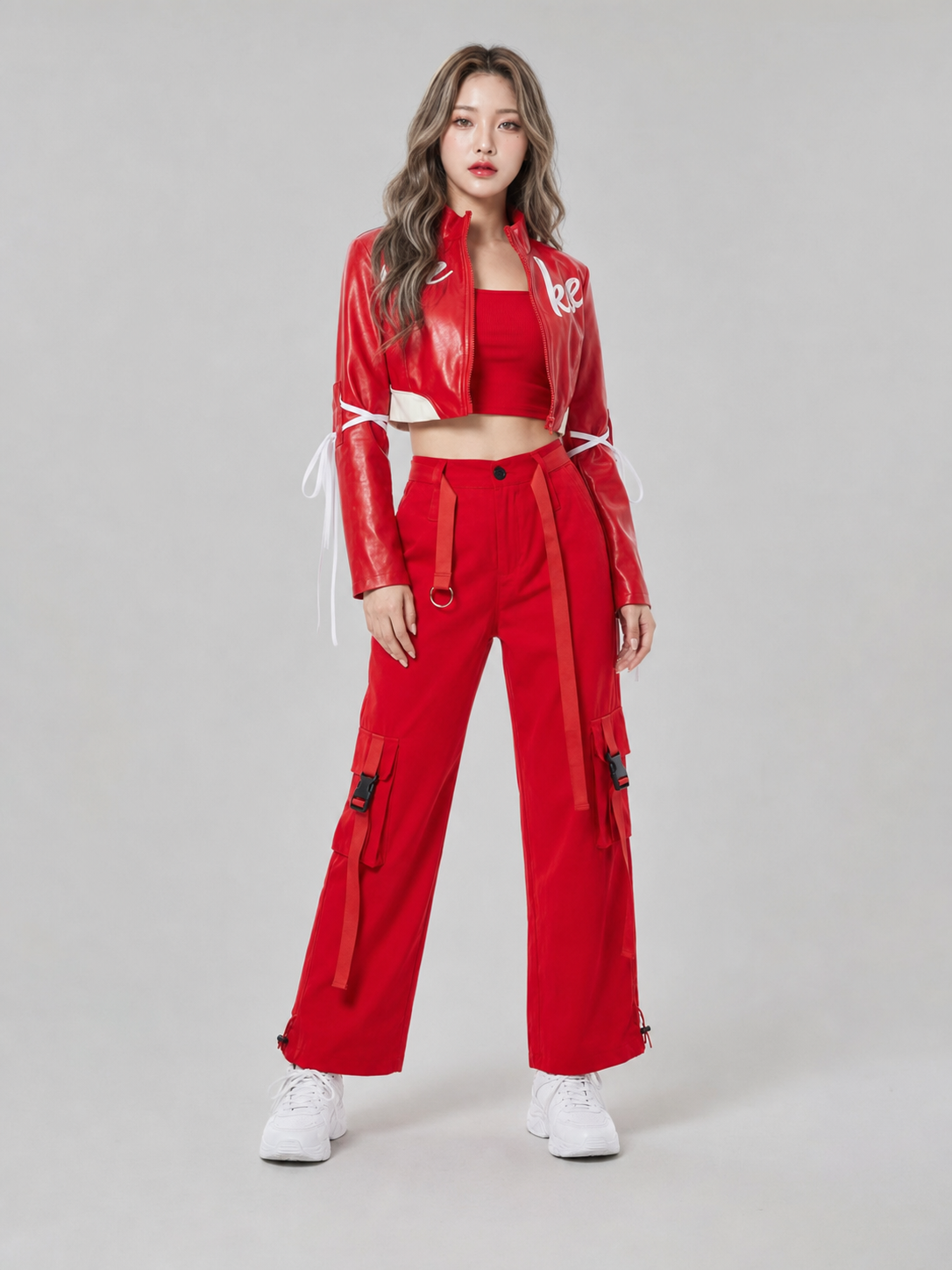 Stage Set: Red Jacket and Pants