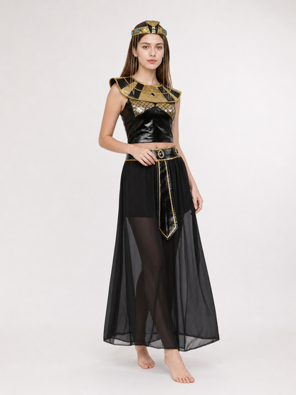 Cleopatra Costume, Egyptian Look, Set