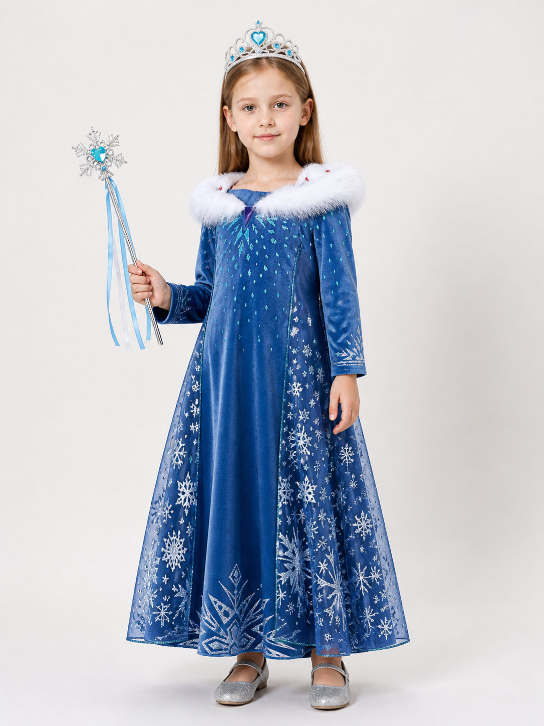 Snow Queen Costume for Halloween and Cosplay