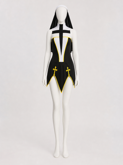 Cross Costume for Cosplay, Religious Robe