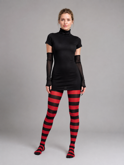Black and Red Vampire Cosplay Set