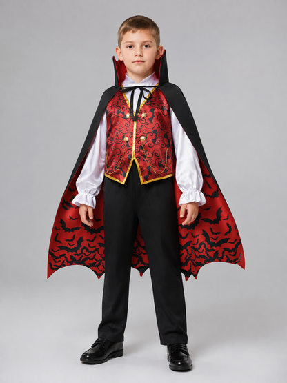 Children's Vampire Costume with Cape
