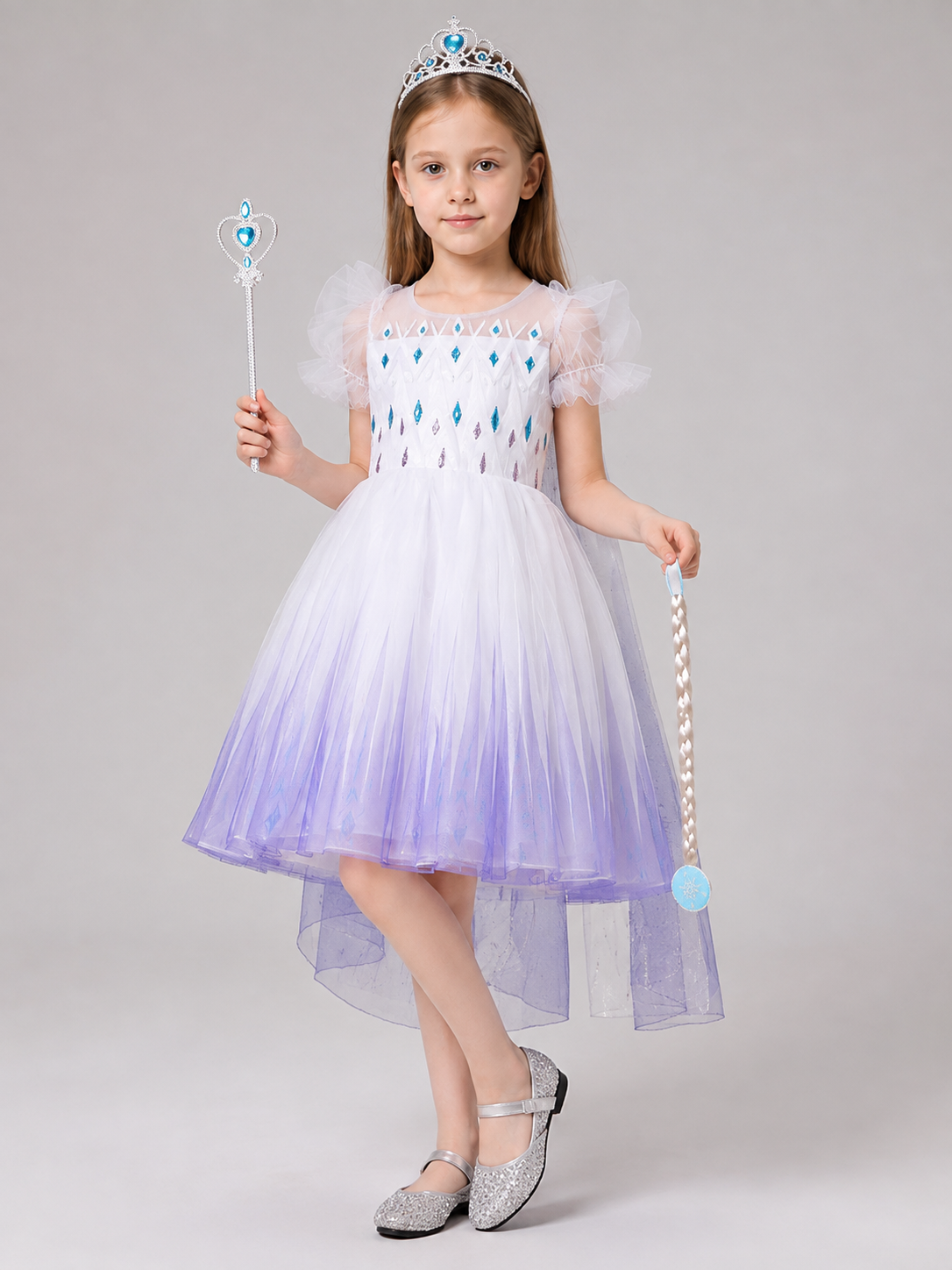 Carnival Dress with a Layered Skirt Costume Dresses detail