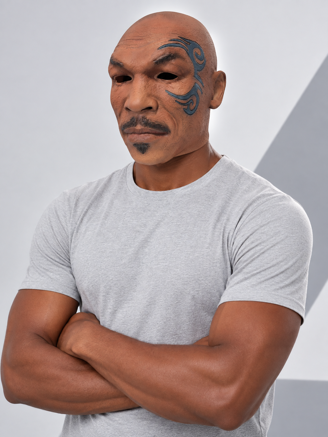 black tyson_inspired_bald_male_face_latex_mask product image 3