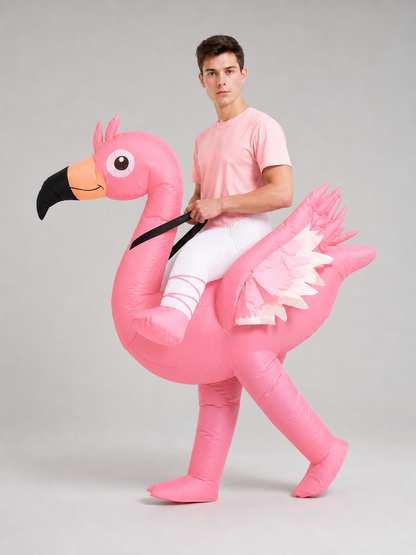 Inflatable Flamingo Costume for Costume Parties