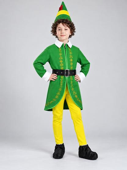 black green_childrens_carnival_costume_set product image 3