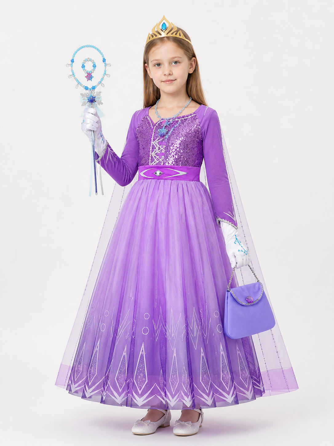 Purple Princess Halloween Costume Costumes detail