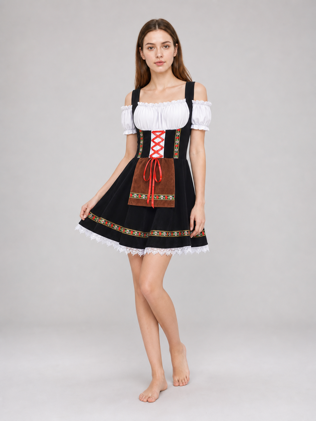 German-Style Costume Dress with Apron